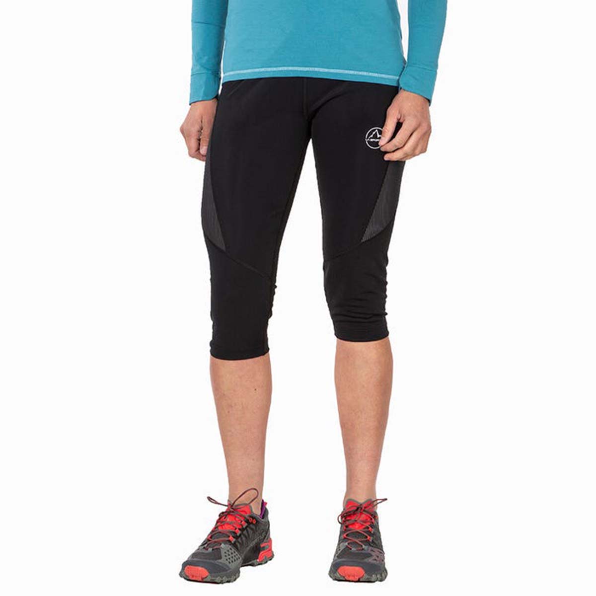 La Sportiva Triumph Womens Running Tight 3/4 Black