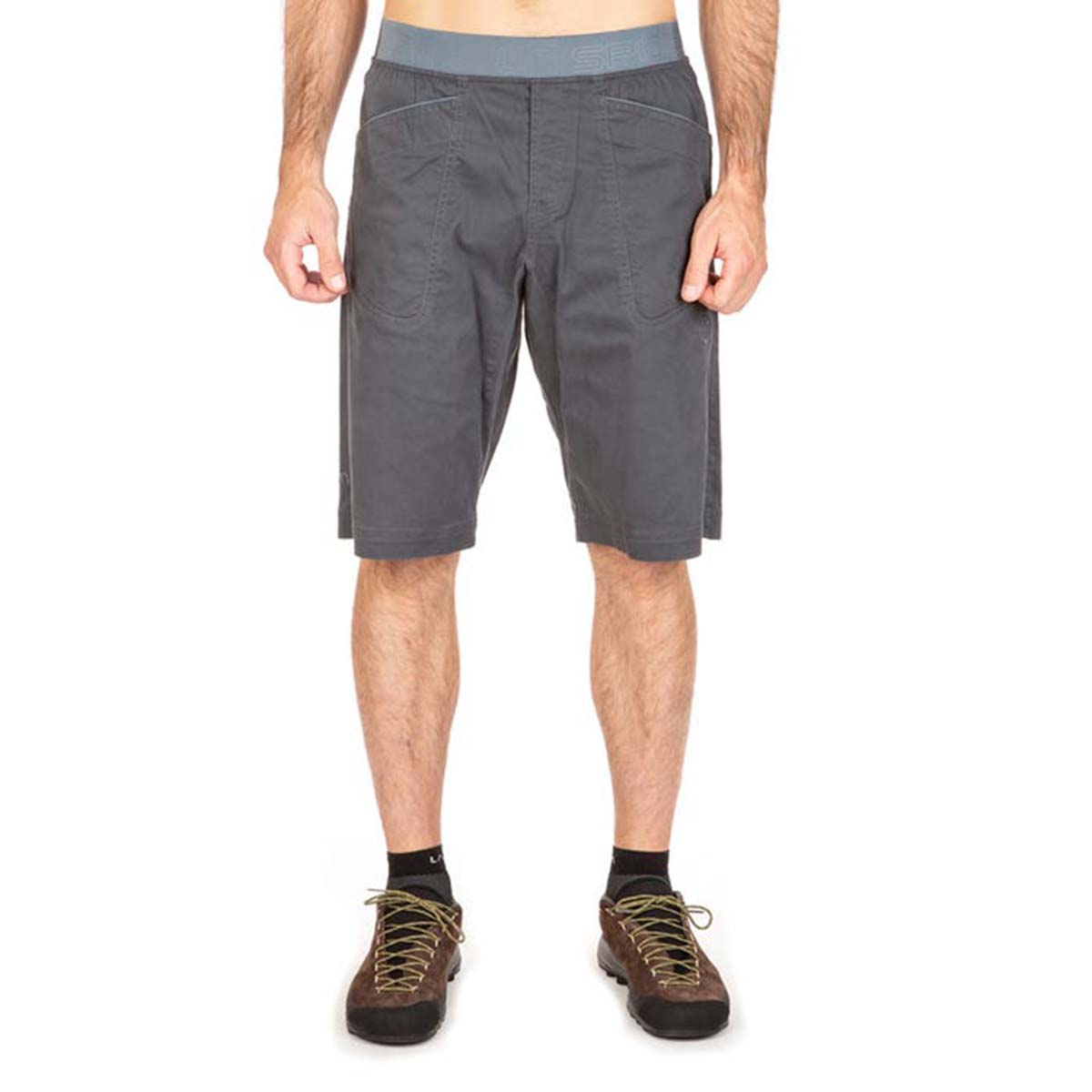 La Sportiva Flatanger Mens Climbing Shorts Grey