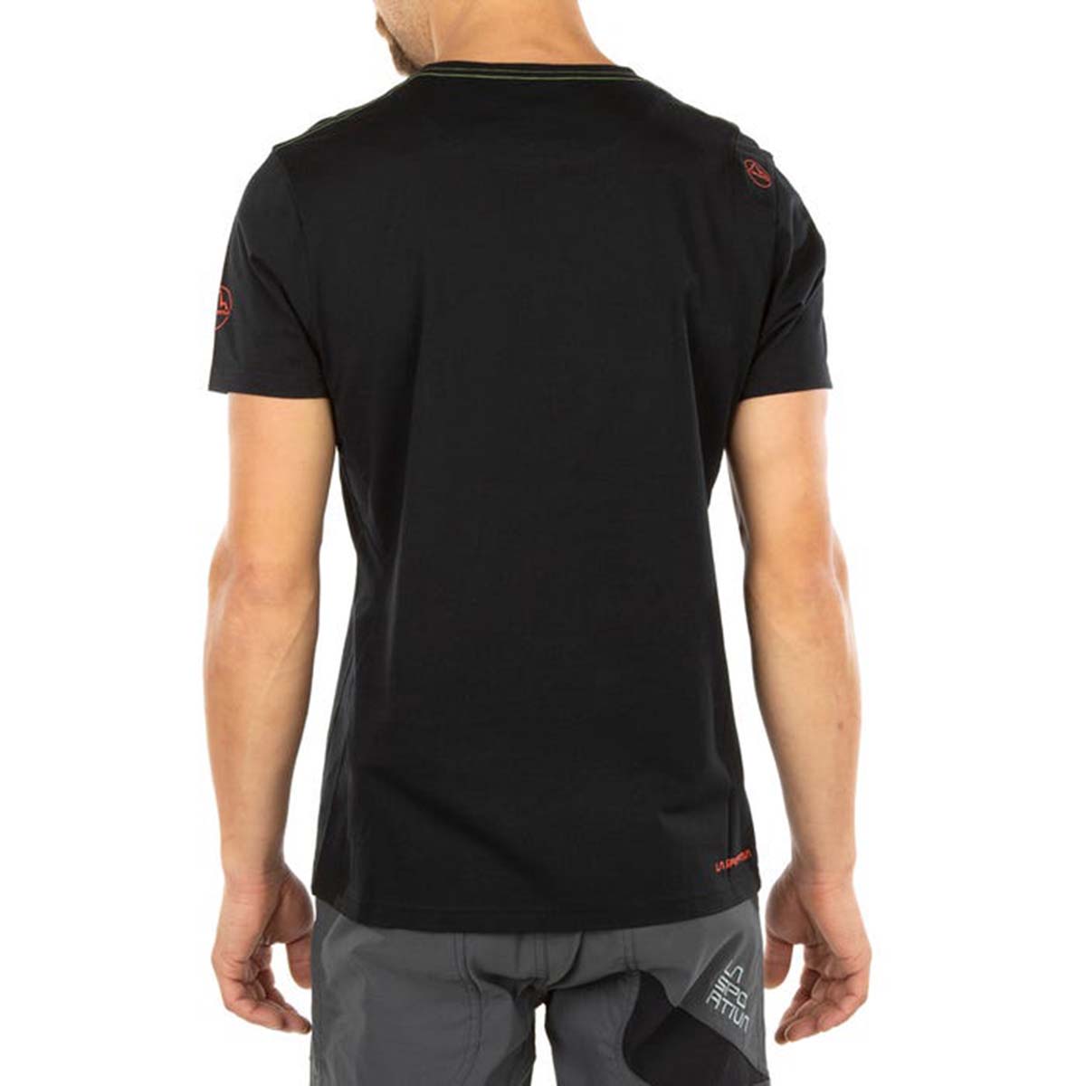 La Sportiva Mountwave Mens Climbing T-Shirt Black