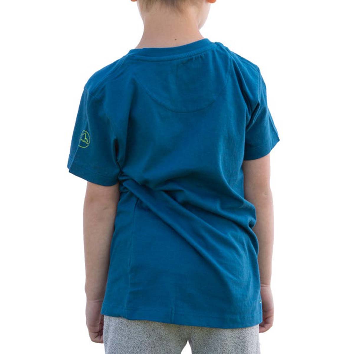 La Sportiva Stripe Evo Kids Climbing T-Shirt Blue