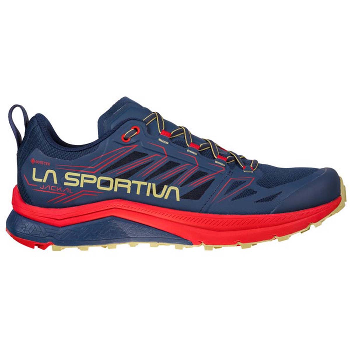 La Sportiva Jackal GTX Mens Trail Running Shoes Blue