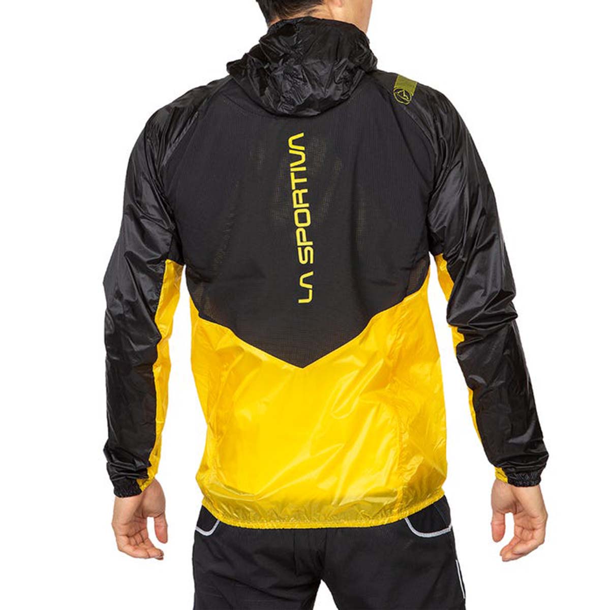 La Sportiva Blizzard Mens Running Windbreaker Yellow