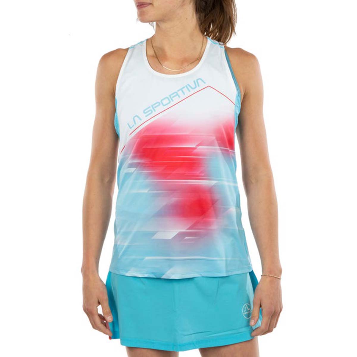 La Sportiva Sky Womens Running Tank Top Blue