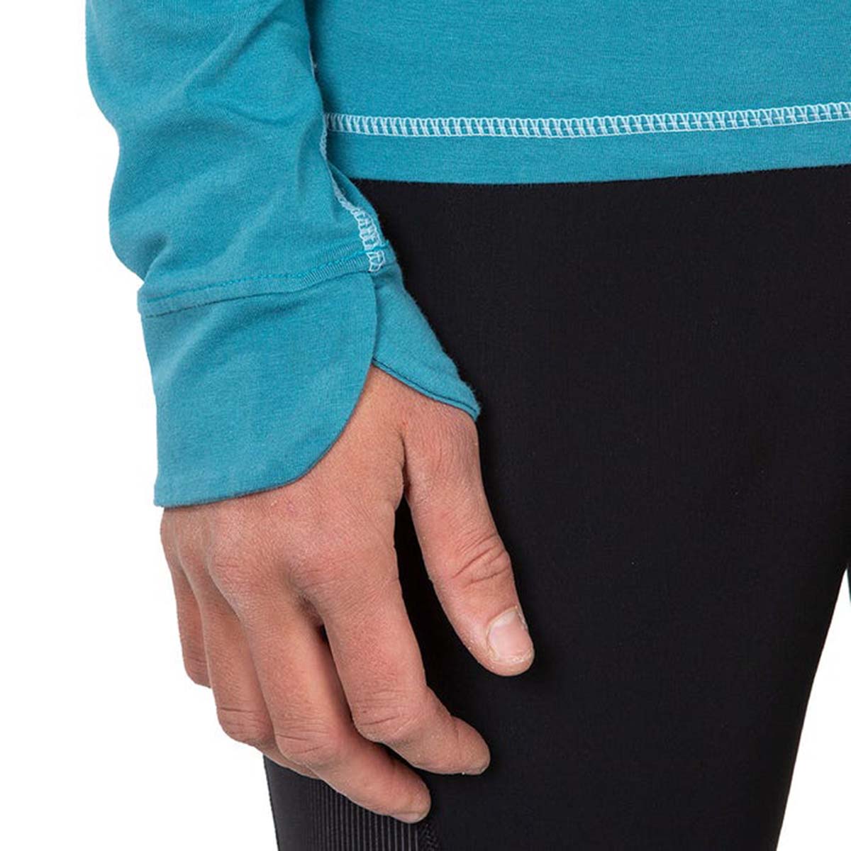 La Sportiva Futura Long Sleeve Womens Climbing Shirt Blue