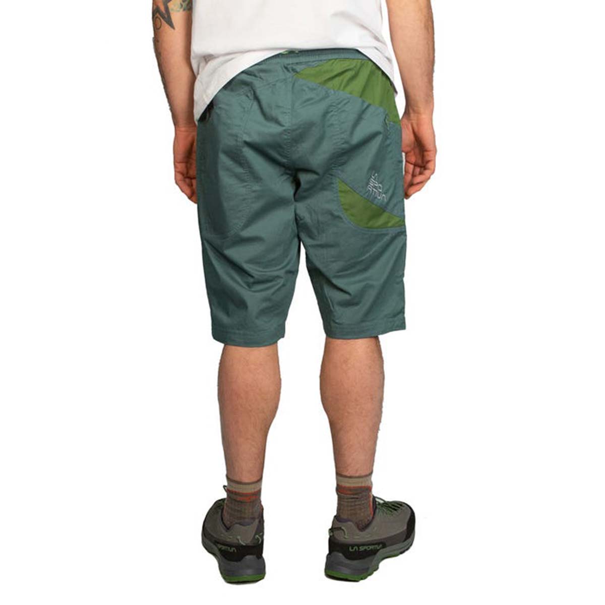 La Sportiva Bleauser Mens Climbing Shorts Green