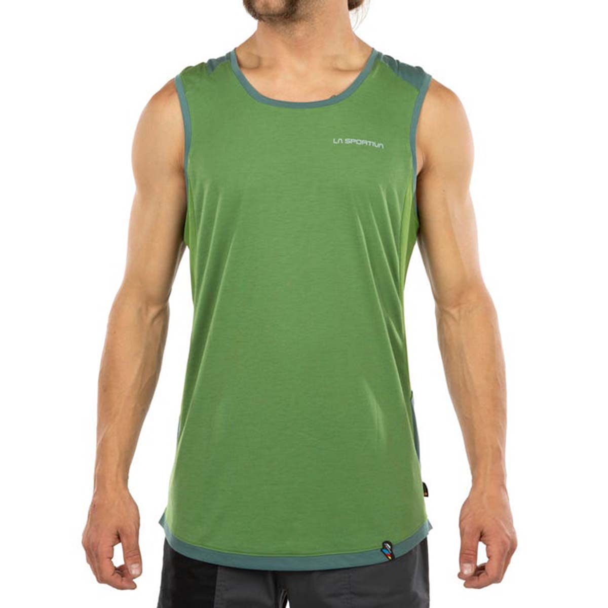 La Sportiva Crimp Mens Climbing Tank Top Green