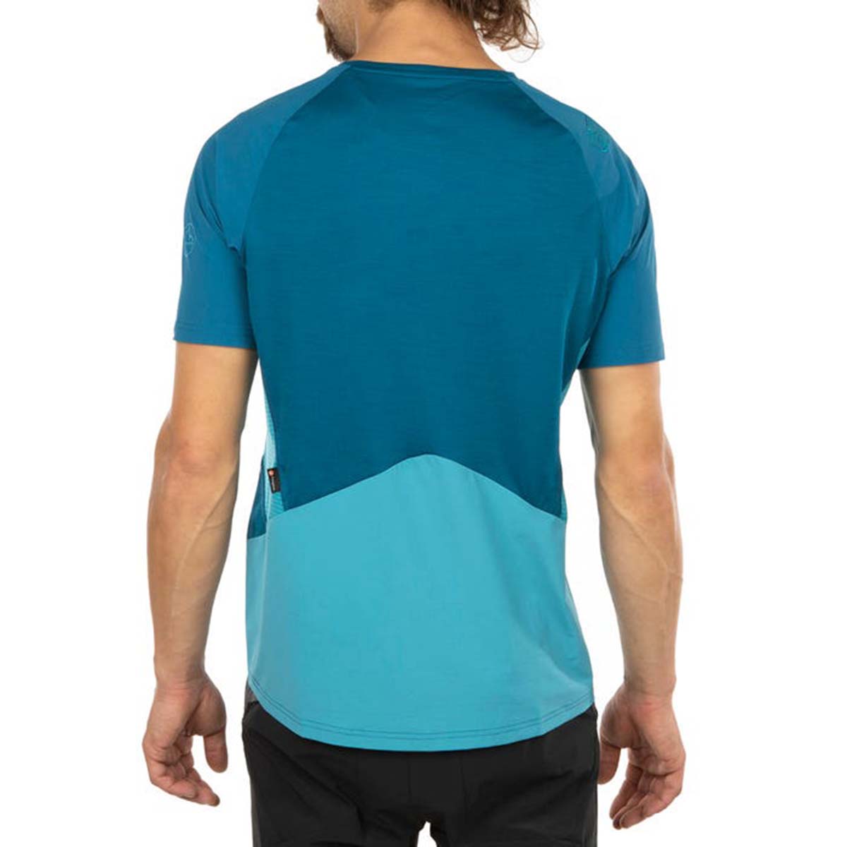 La Sportiva Compass Mens Hiking T-Shirt Blue