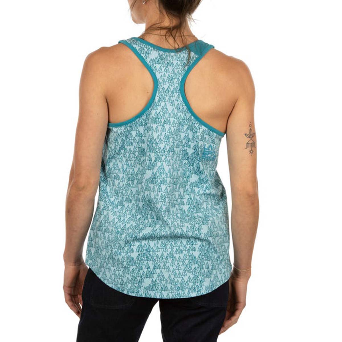 La Sportiva Trees Womens Climbing Tank Top Blue