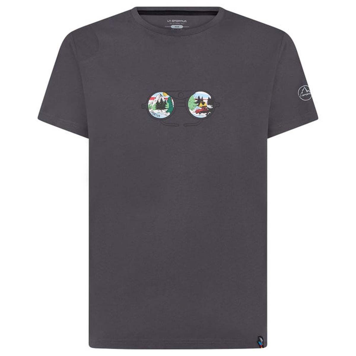 La Sportiva View Mens Climbing T-Shirt Grey
