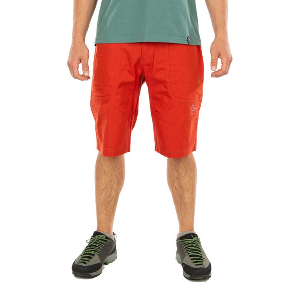 La Sportiva Ecstatic Mens Climbing Shorts Red