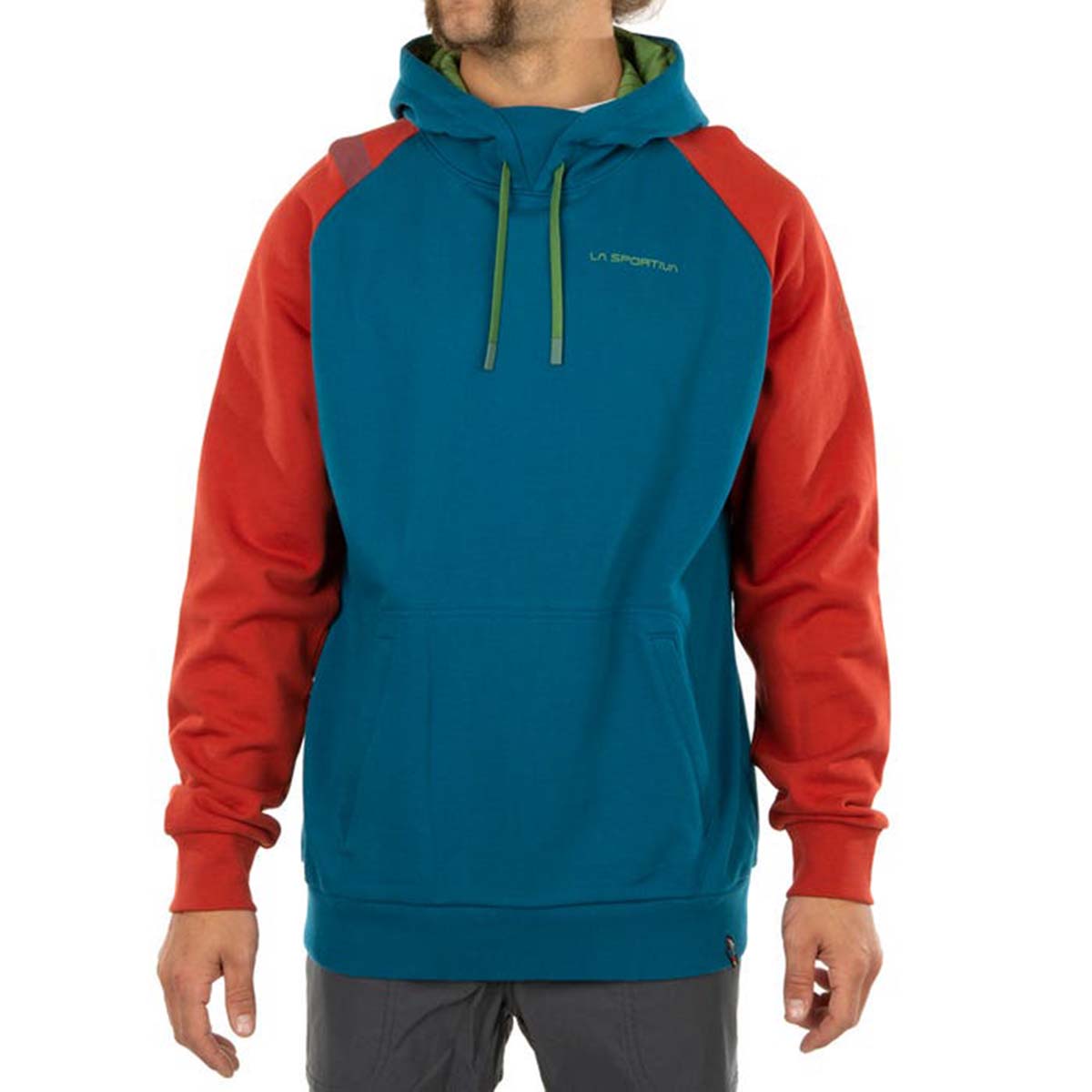 La Sportiva Rockfire Mens Climbing Hoodie Blue
