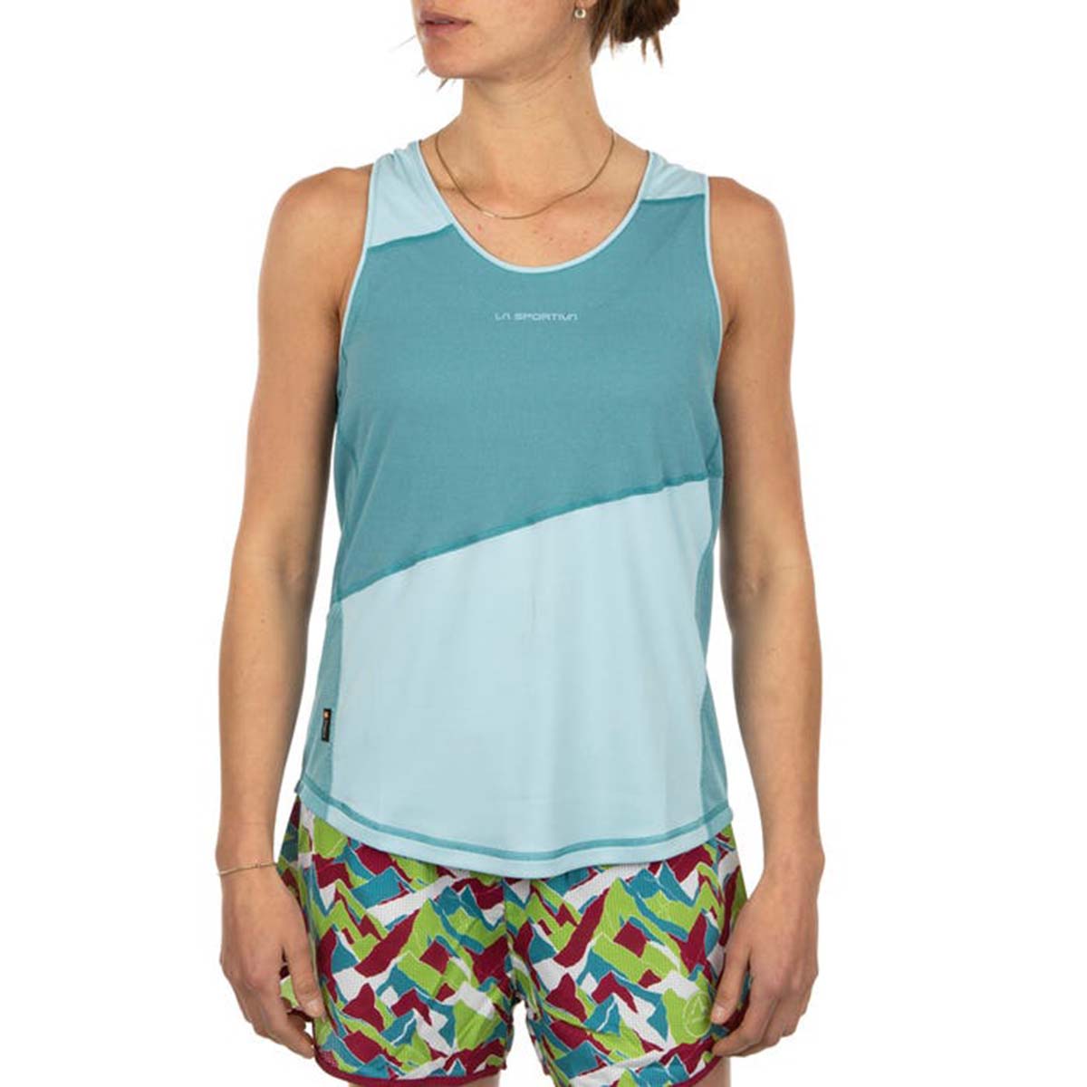 La Sportiva Drift Womens Running Tank Top Blue