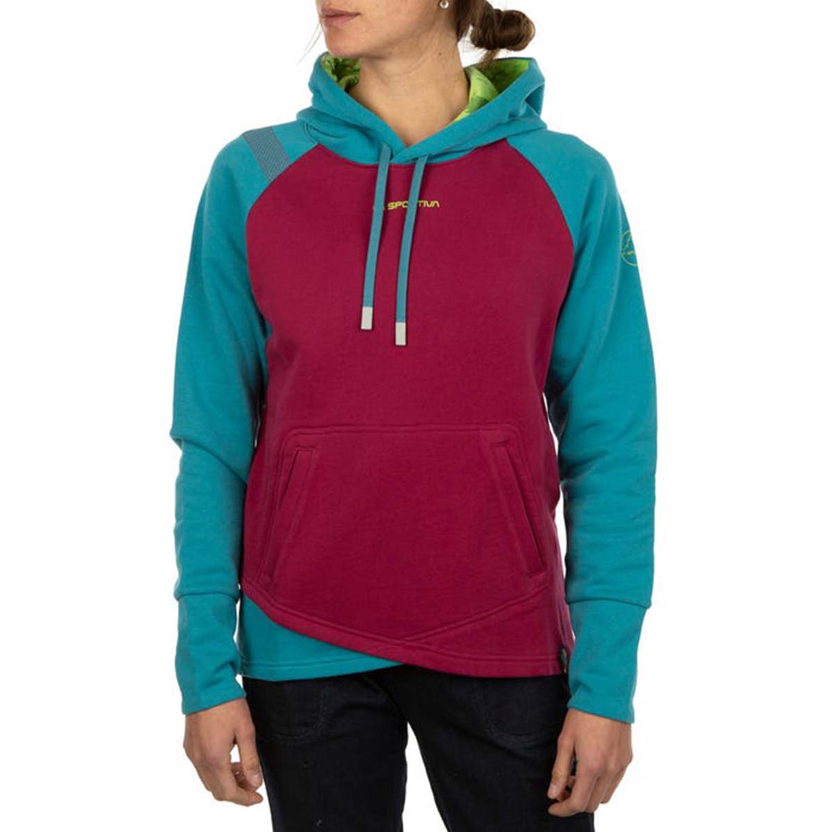 La Sportiva Stoke Womens Climbing Hoodie Purple