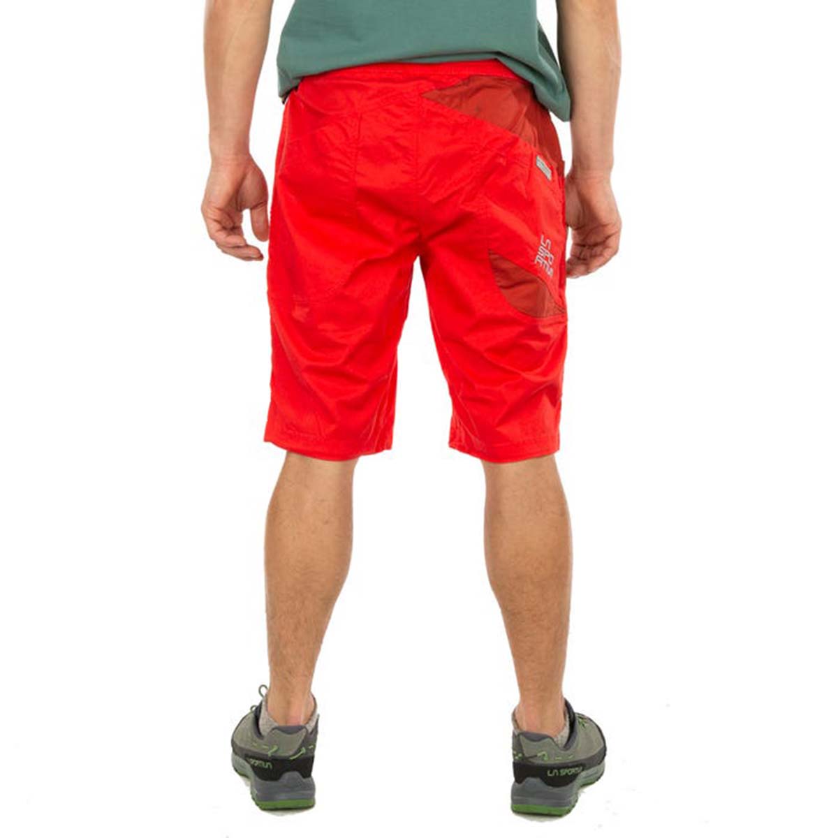 La Sportiva Bleauser Mens Climbing Shorts Red