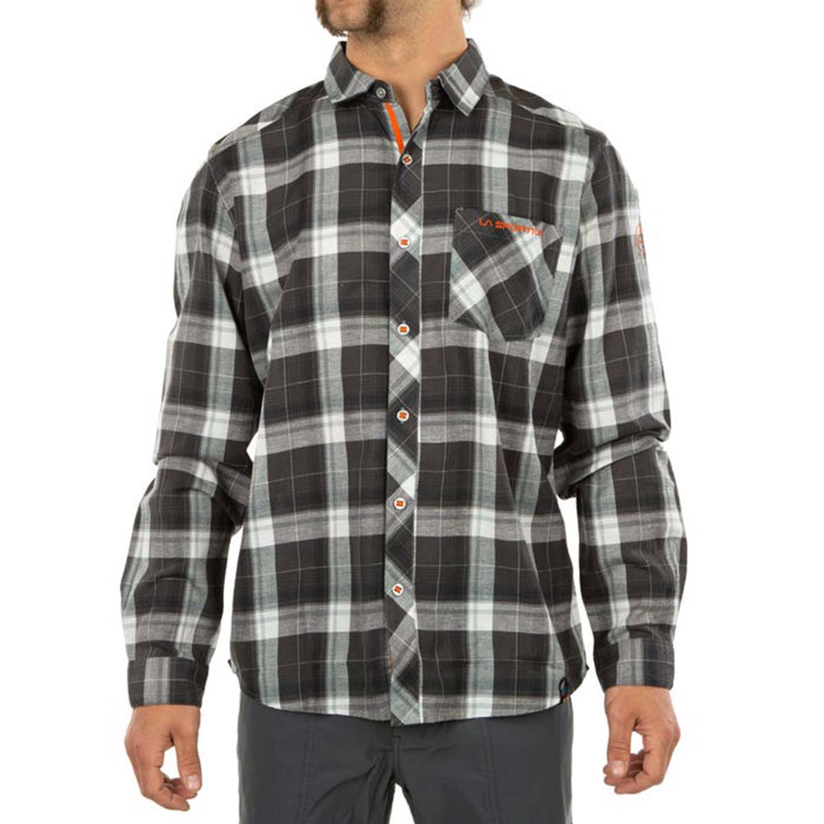 La Sportiva Sasquatch Mens Climbing Shirt Grey
