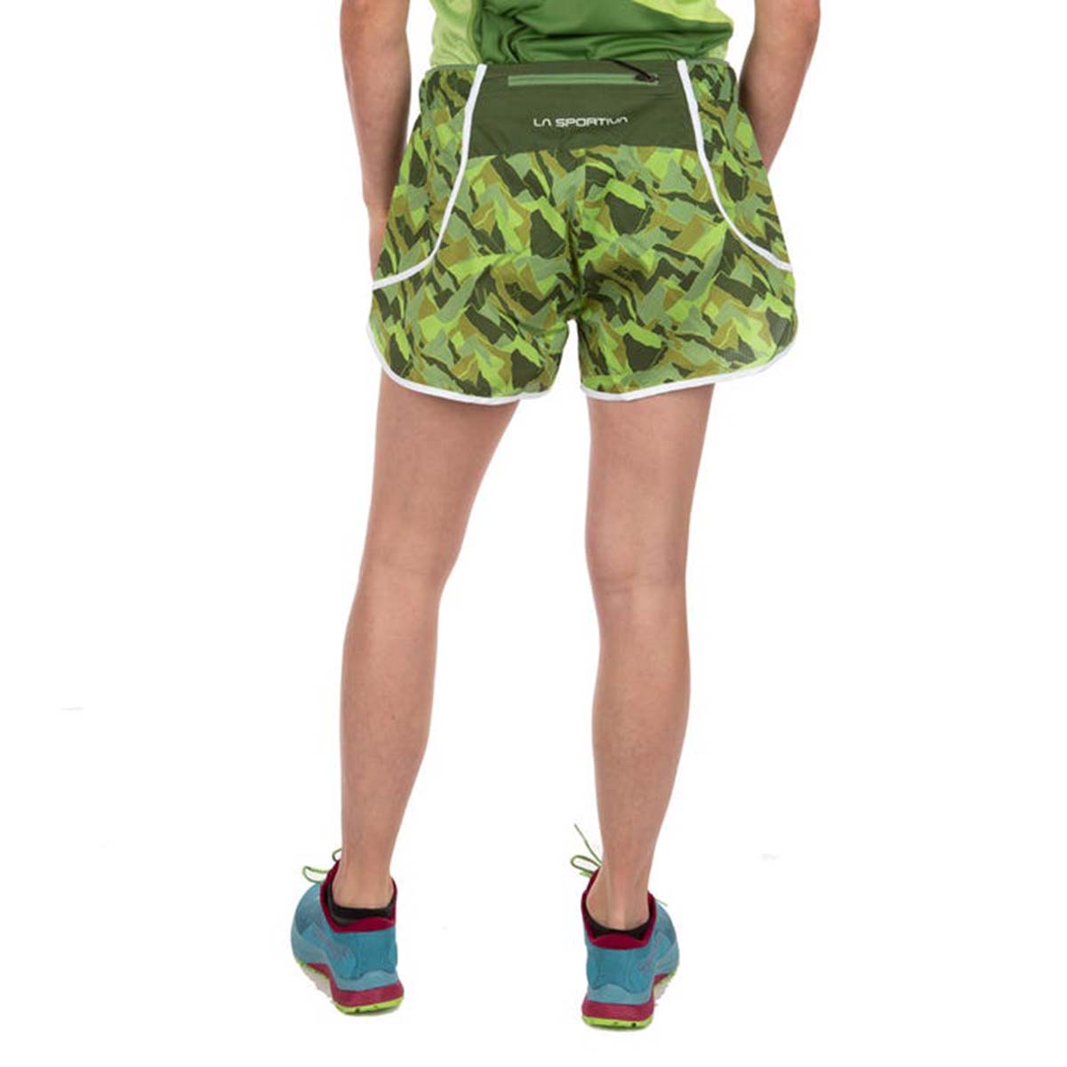 La Sportiva Timing Womens Running Shorts Green