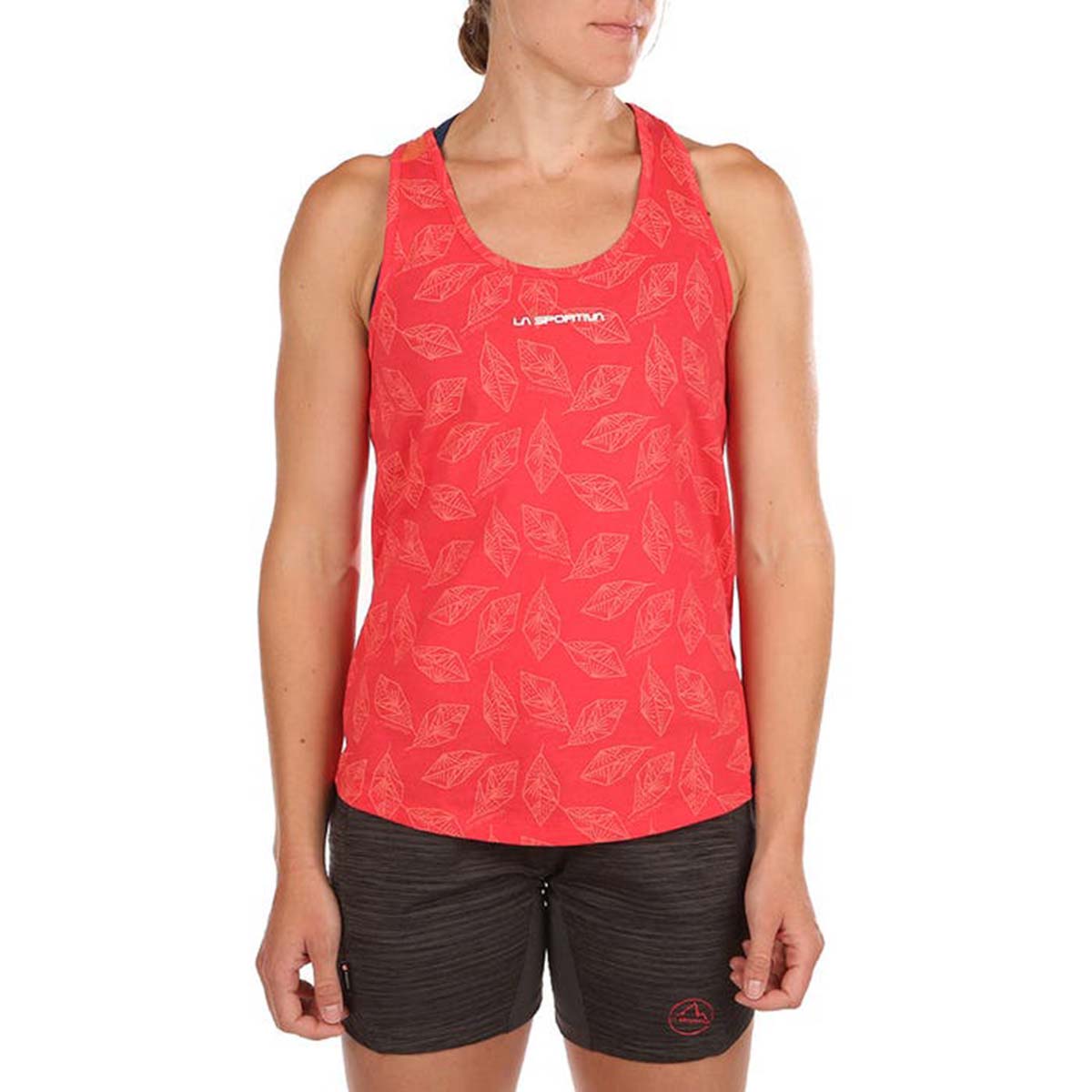 La Sportiva Leaf Womens Climbing Tank Top Pink