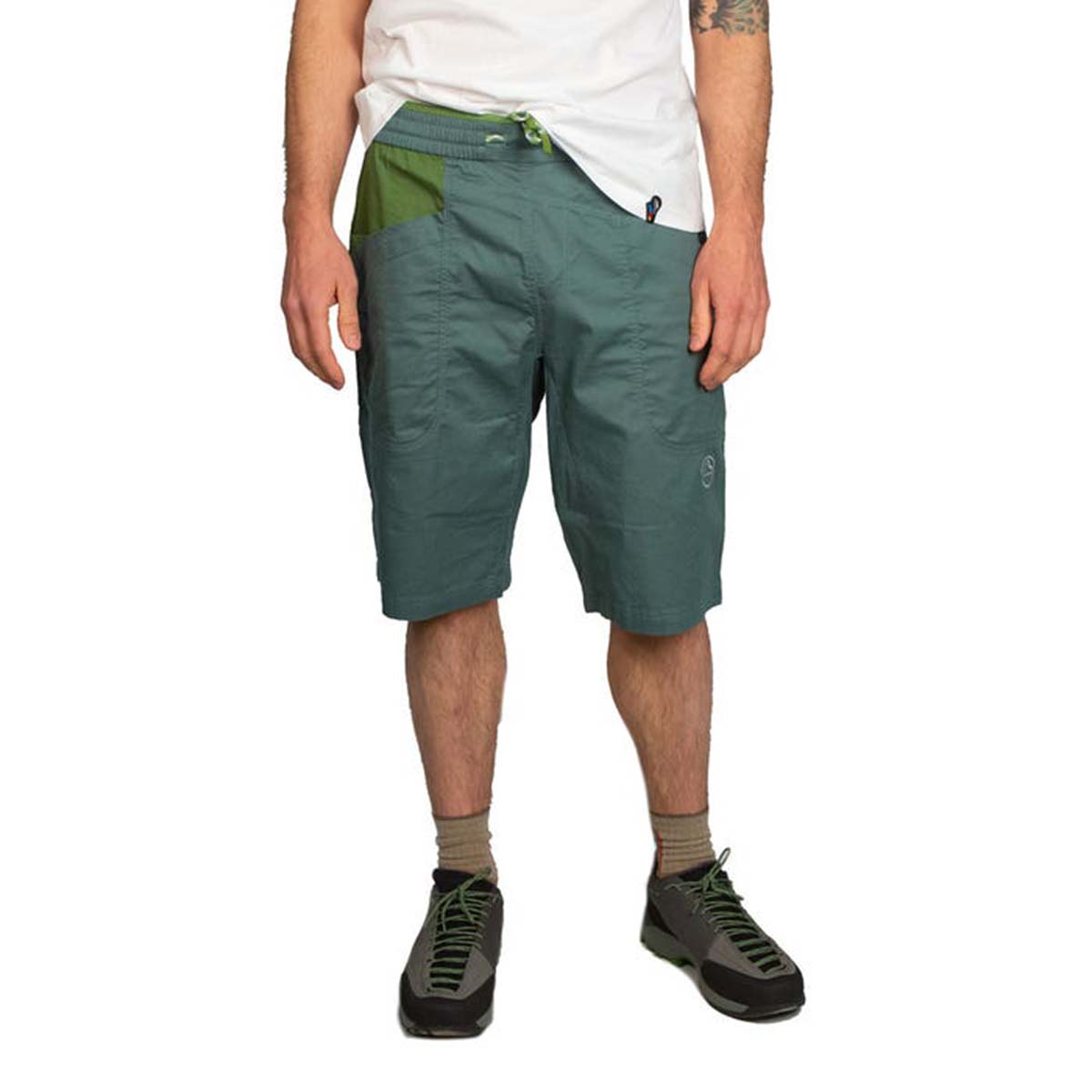 La Sportiva Bleauser Mens Climbing Shorts Green