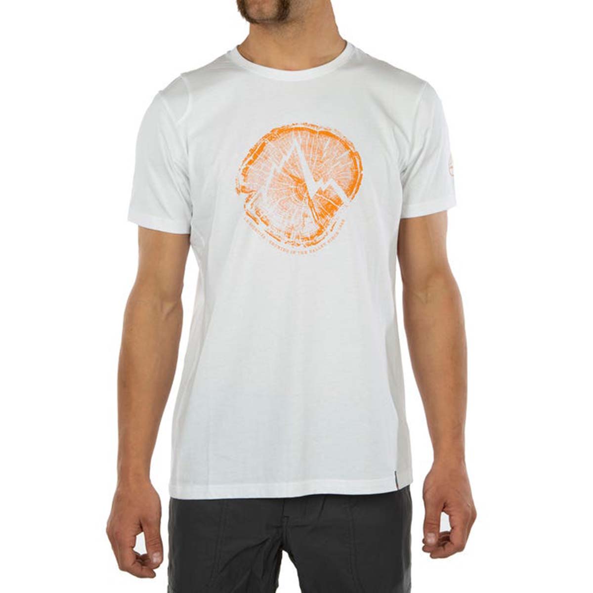 La Sportiva Cross Section Mens Climbing T-Shirt White