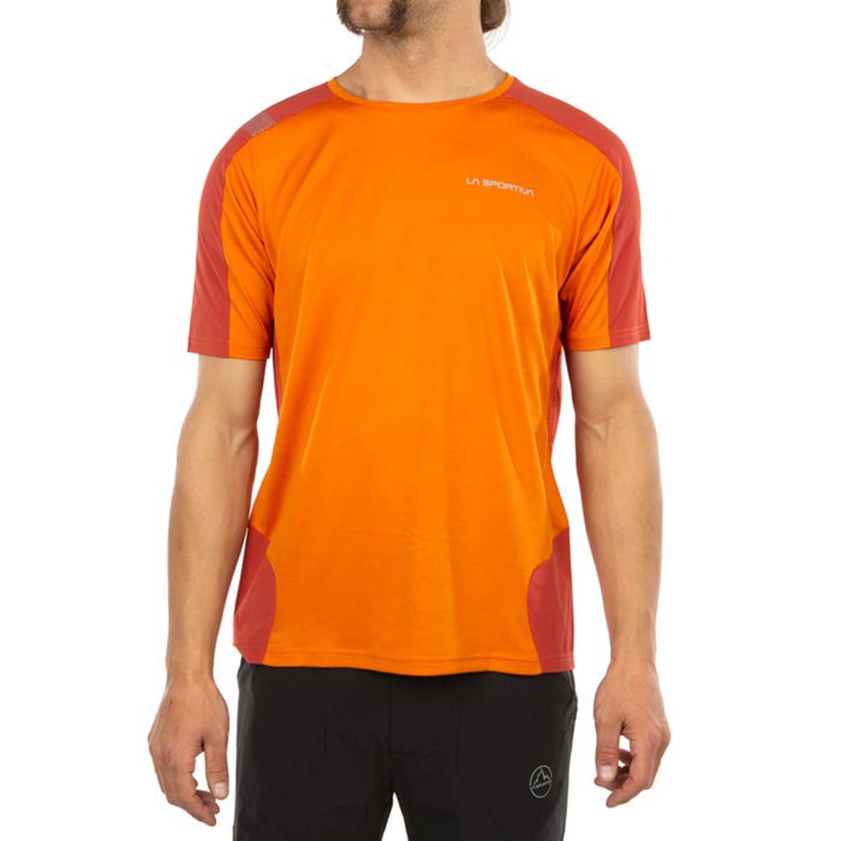 La Sportiva Compass Mens Hiking T-Shirt Orange