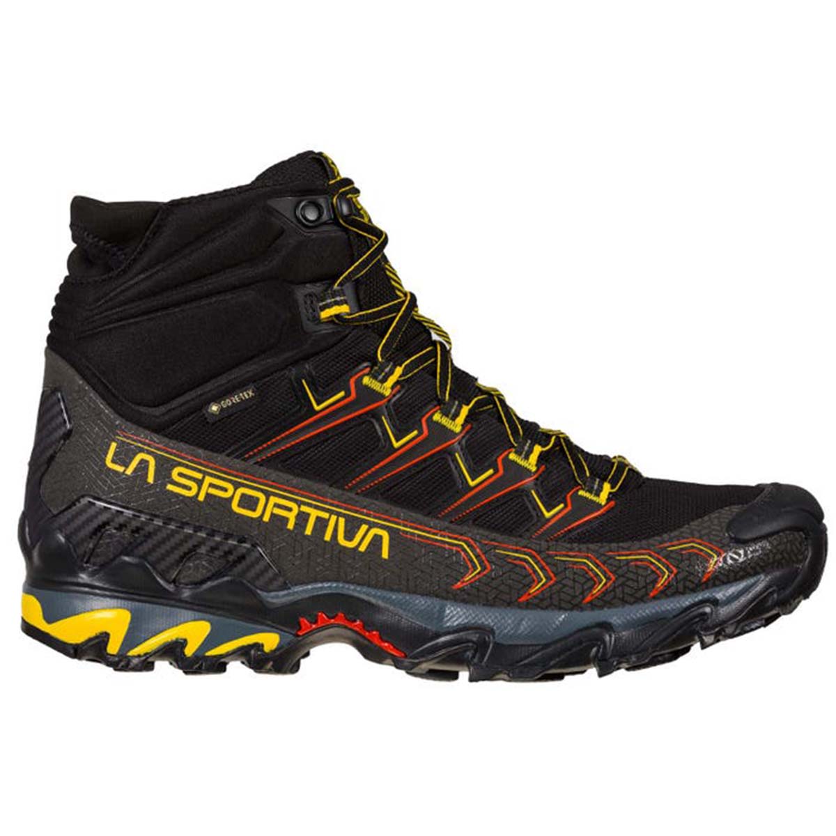 La Sportiva Ultra Raptor II Mid Wide GTX Mens Hiking Shoes Black