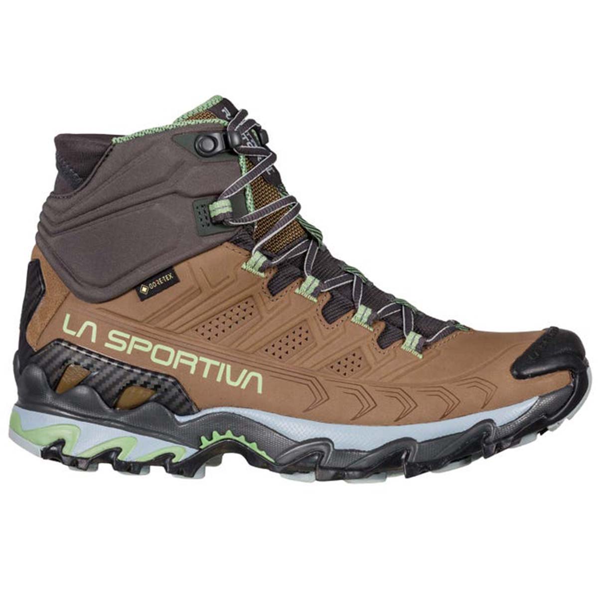La Sportiva Ultra Raptor II Mid Leather GTX Womens Hiking Shoes Brown