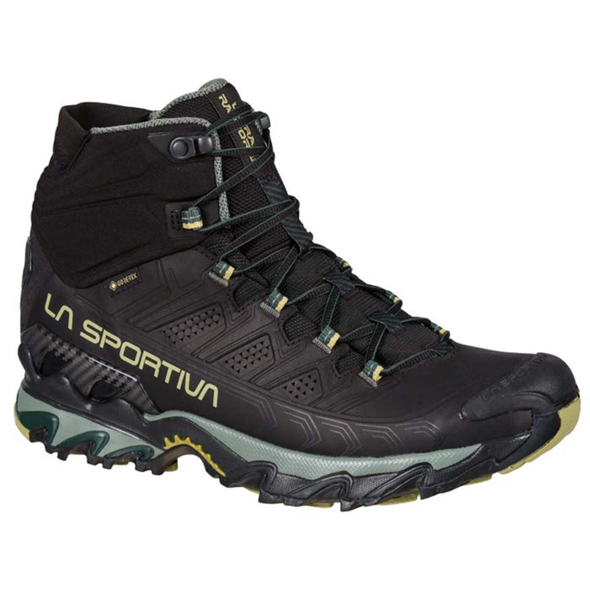 La Sportiva Ultra Raptor II Mid Leather GTX Mens Hiking Shoes Black