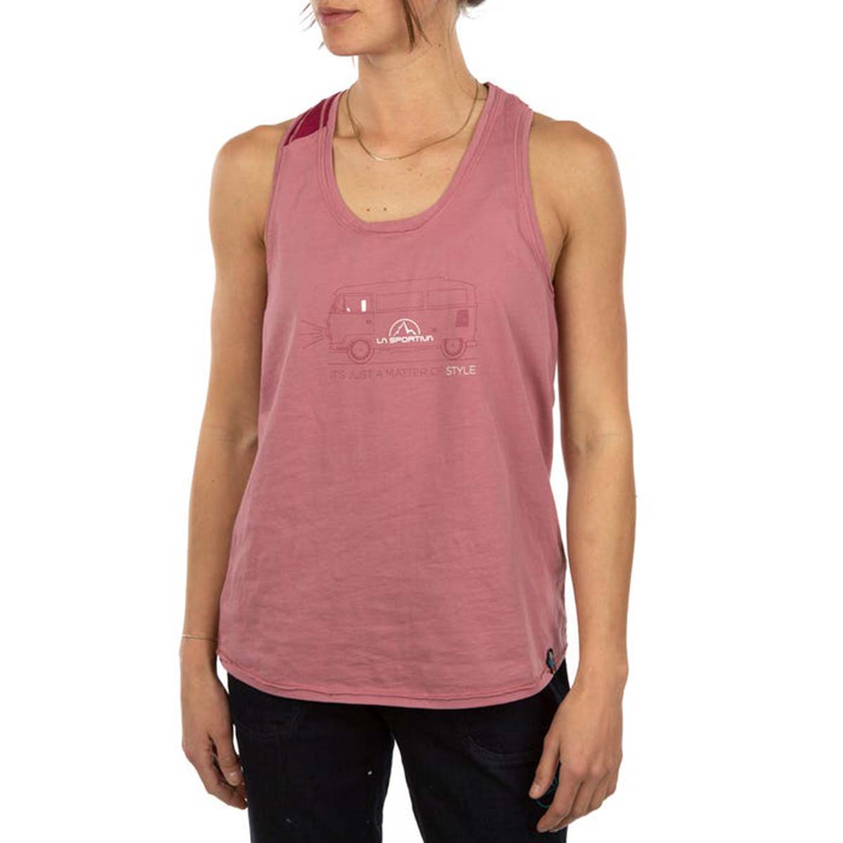 La Sportiva Van Womens Climbing Tank Top Pink