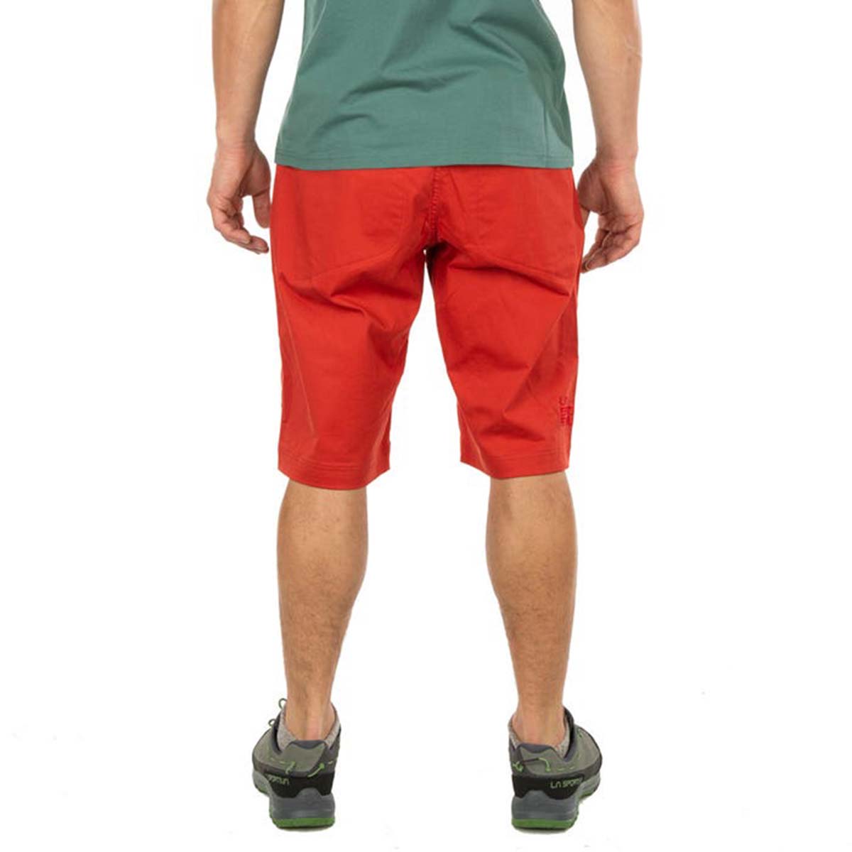 La Sportiva Flatanger Mens Climbing Shorts Red