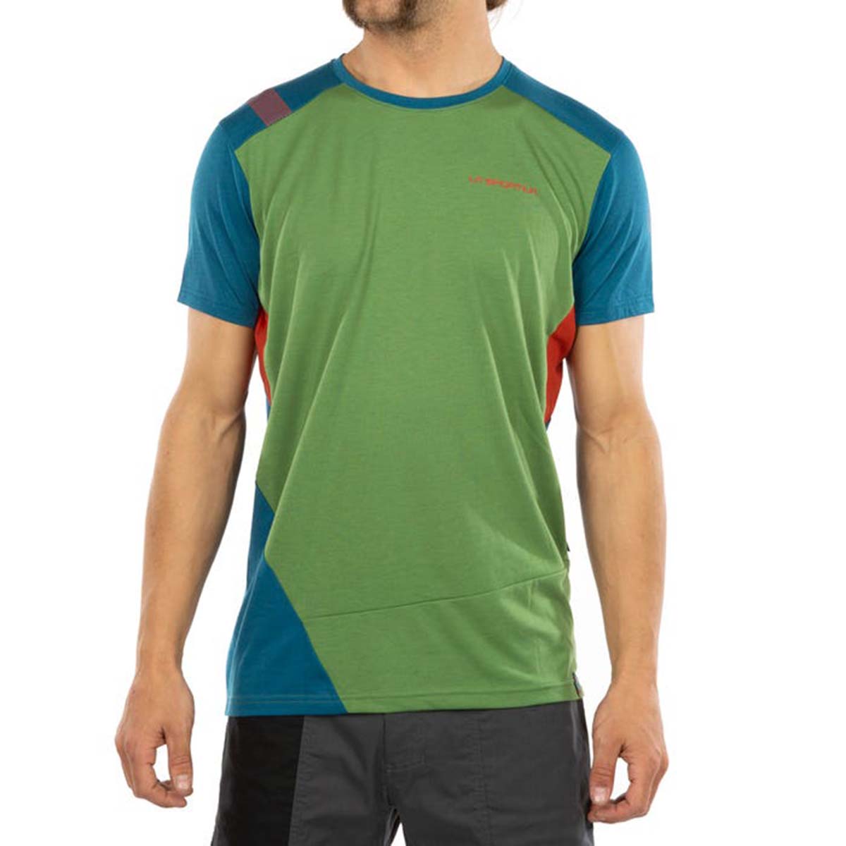 La Sportiva Grip Mens Climbing T-Shirt Green