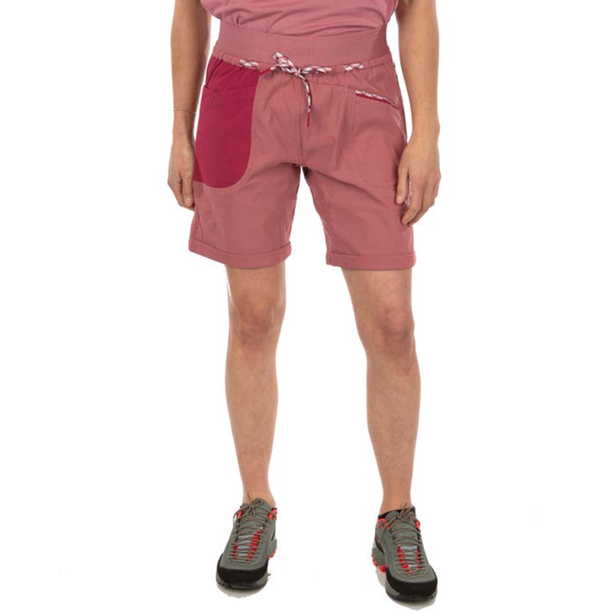La Sportiva Mantra Womens Climbing Shorts Pink