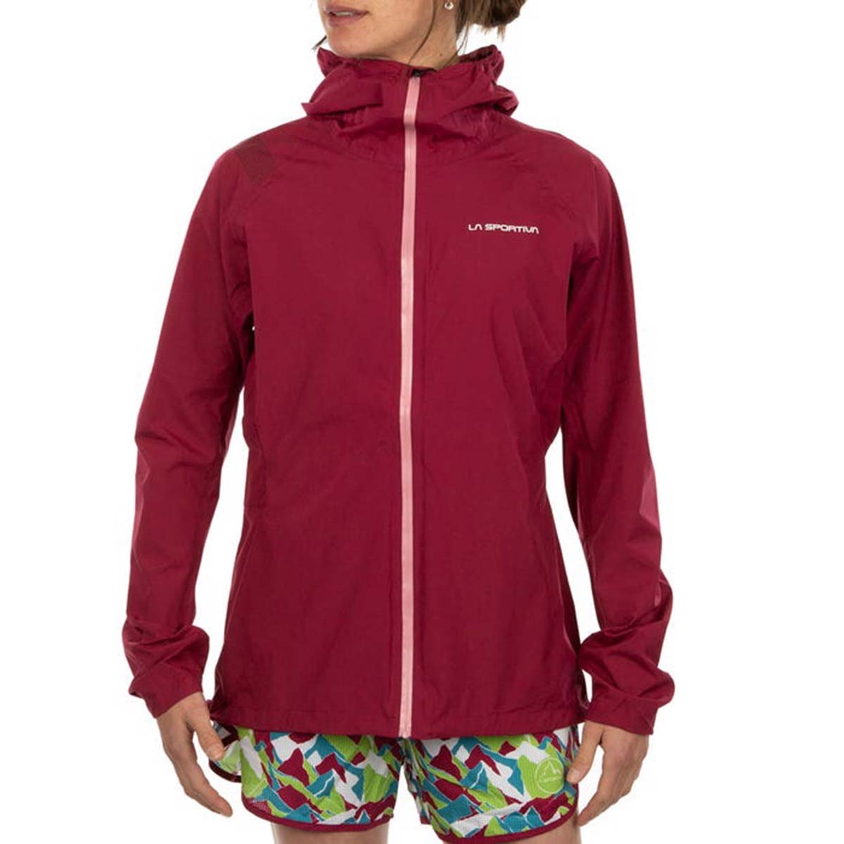 La Sportiva Run Womens Running Jacket Purple