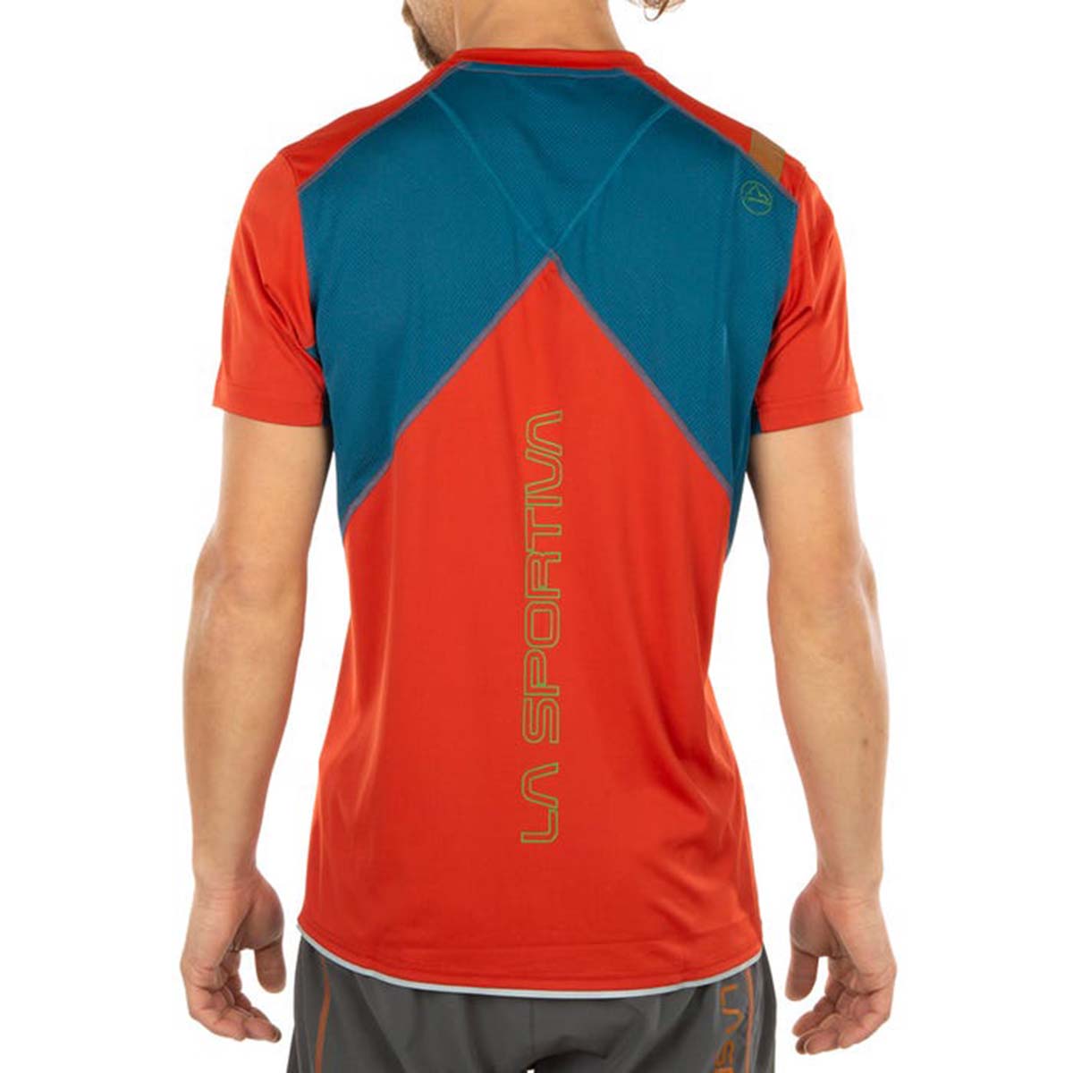 La Sportiva Blitz Mens Running T-Shirt Red
