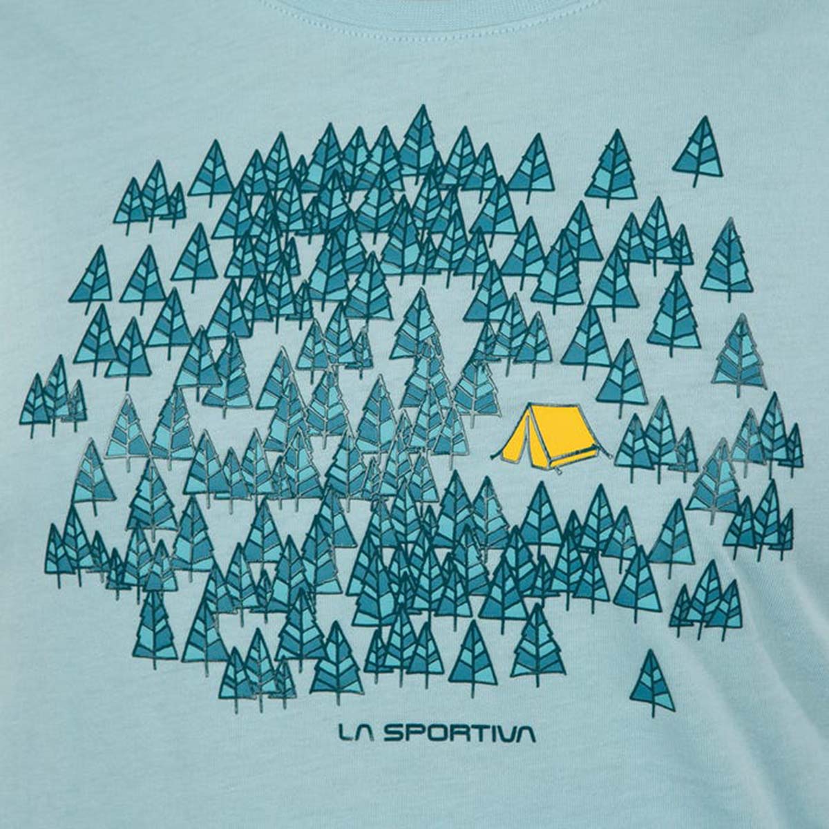 La Sportiva Forest Womens Climbing T-Shirt Blue