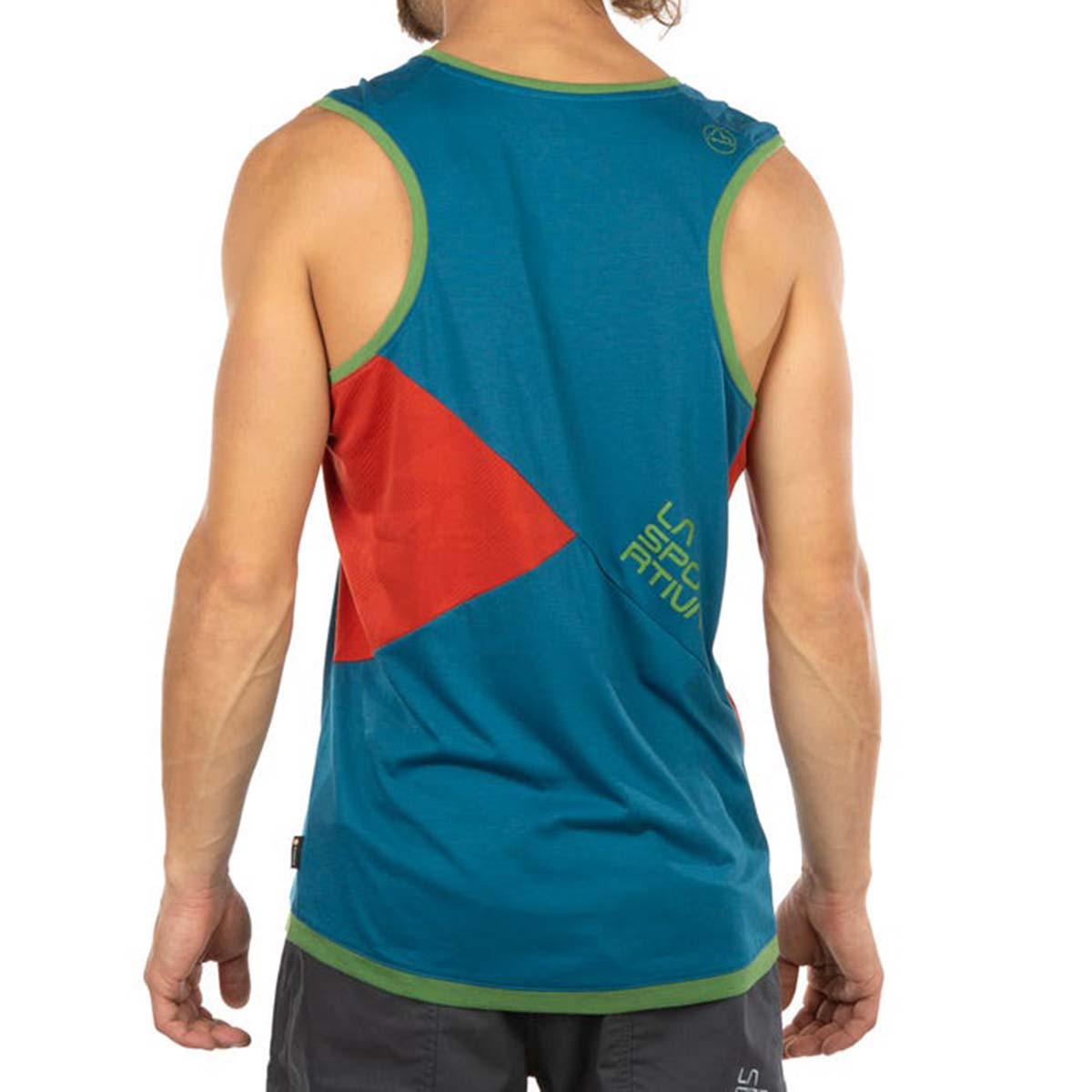 La Sportiva Crimp Mens Climbing Tank Top Blue
