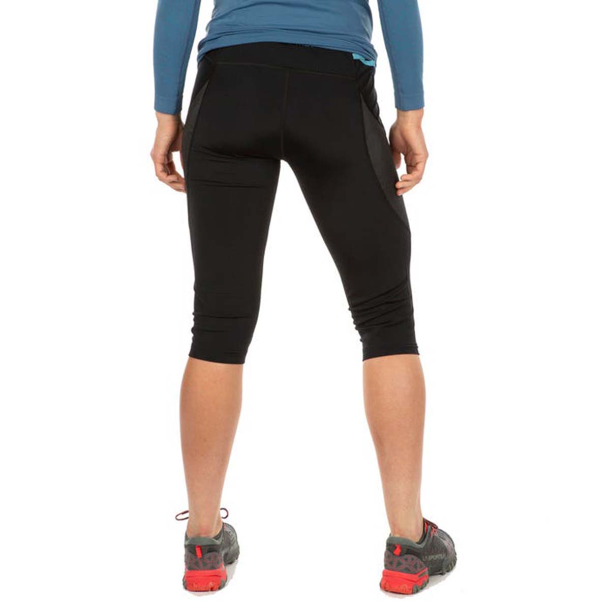 La Sportiva Triumph Womens Running Tight 3/4 Black