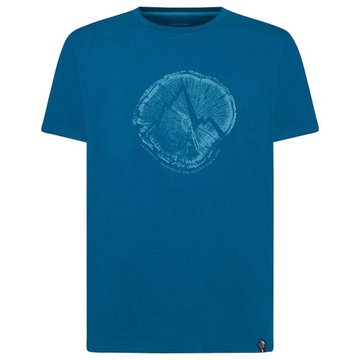 La Sportiva Cross Section Mens Climbing T-Shirt Blue