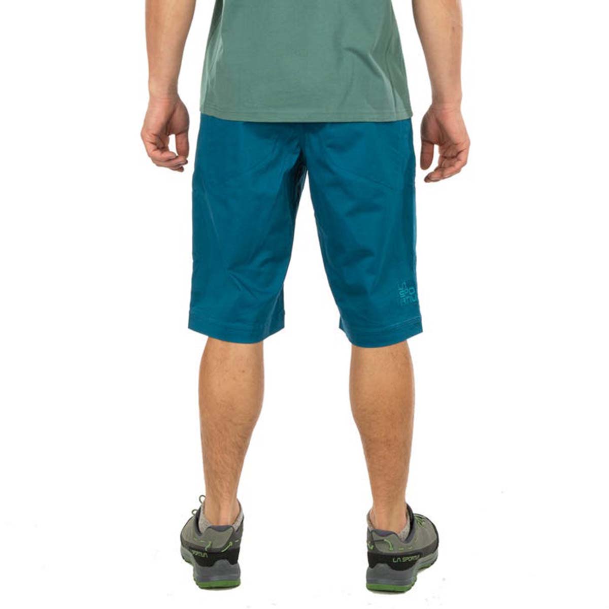 La Sportiva Flatanger Mens Climbing Shorts Blue