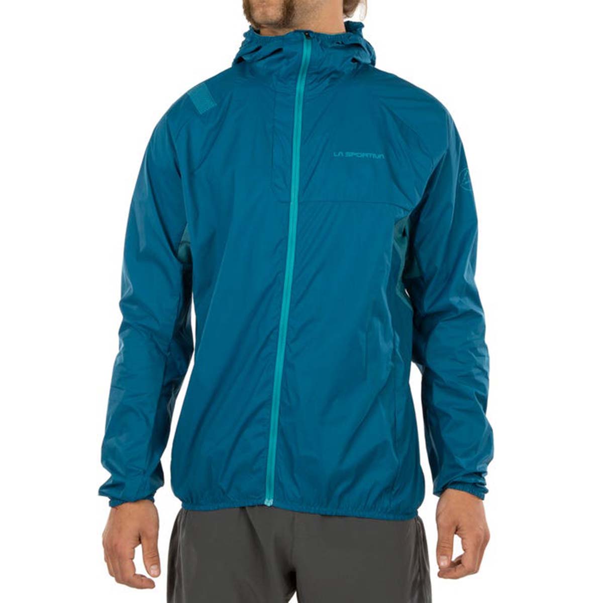 La Sportiva Vento Mens Running Windbreaker Blue