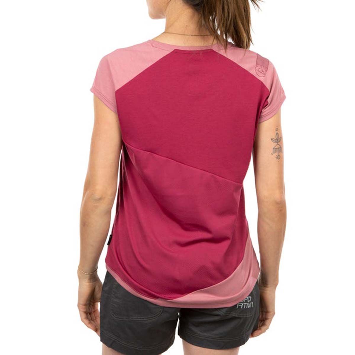 La Sportiva Hold Womens Climbing T-Shirt Purple