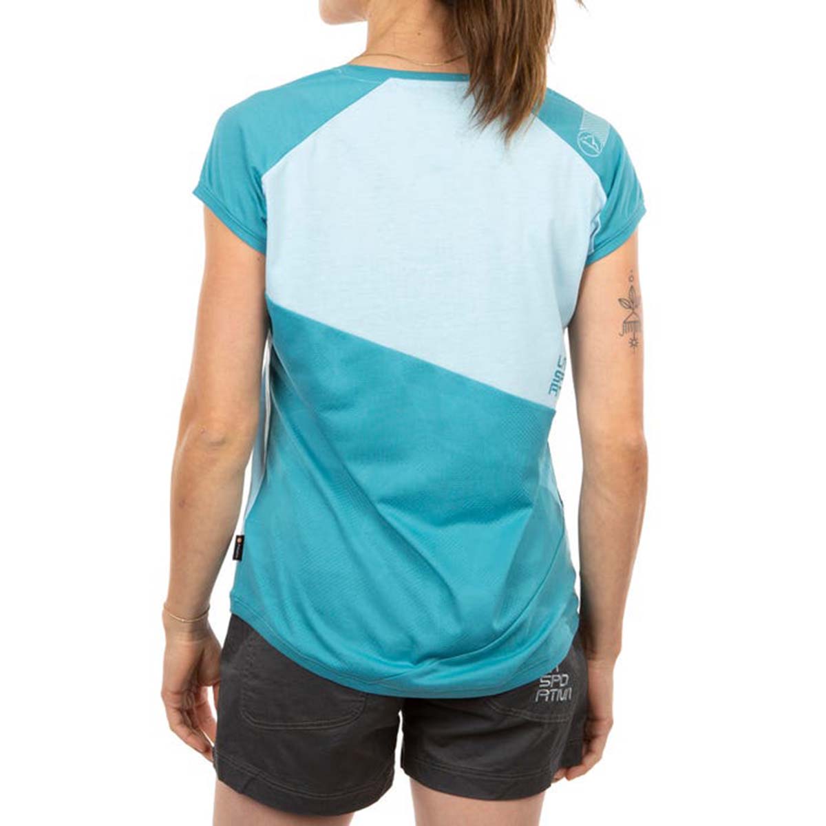 La Sportiva Hold Womens Climbing T-Shirt Blue