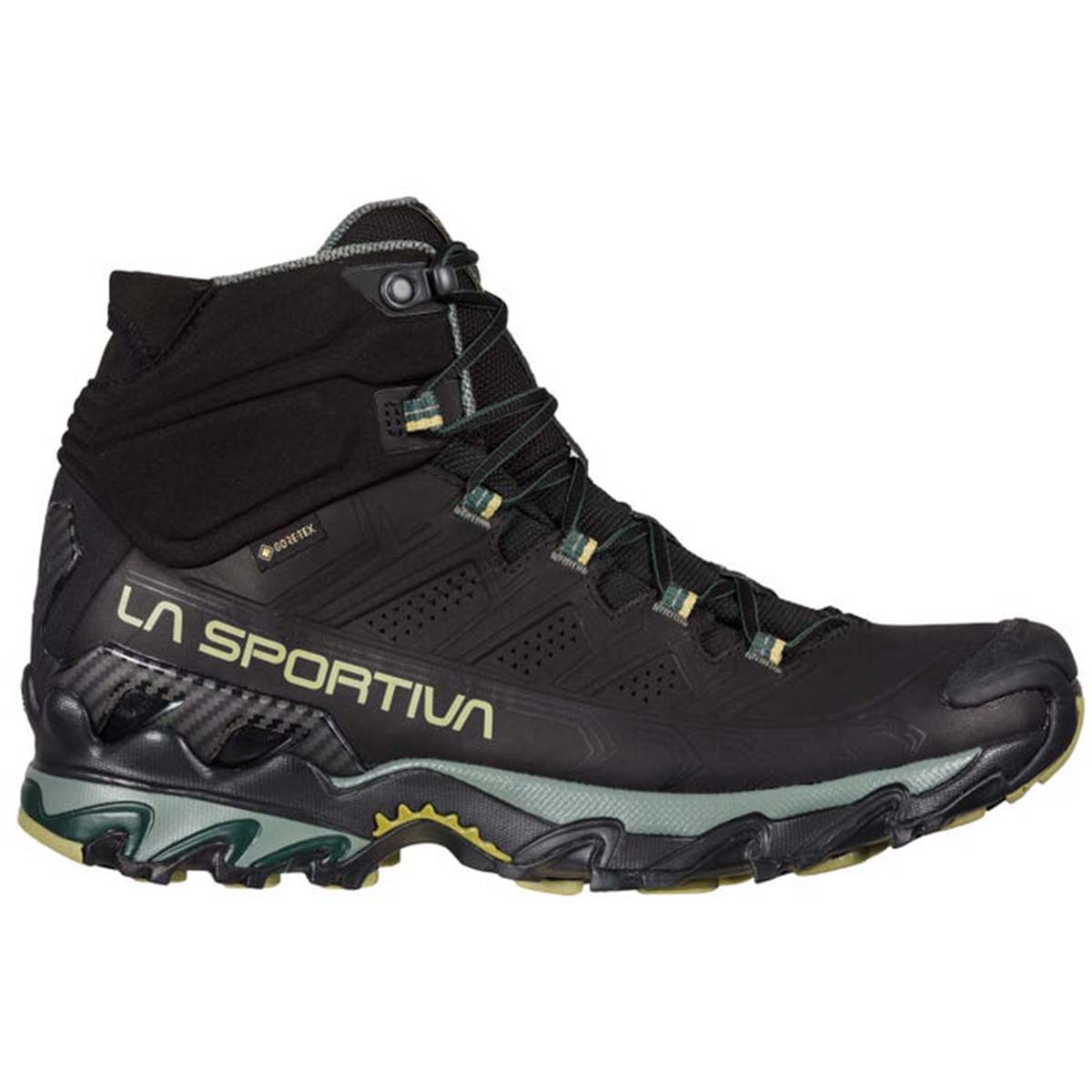 La Sportiva Ultra Raptor II Mid Leather GTX Mens Hiking Shoes Black