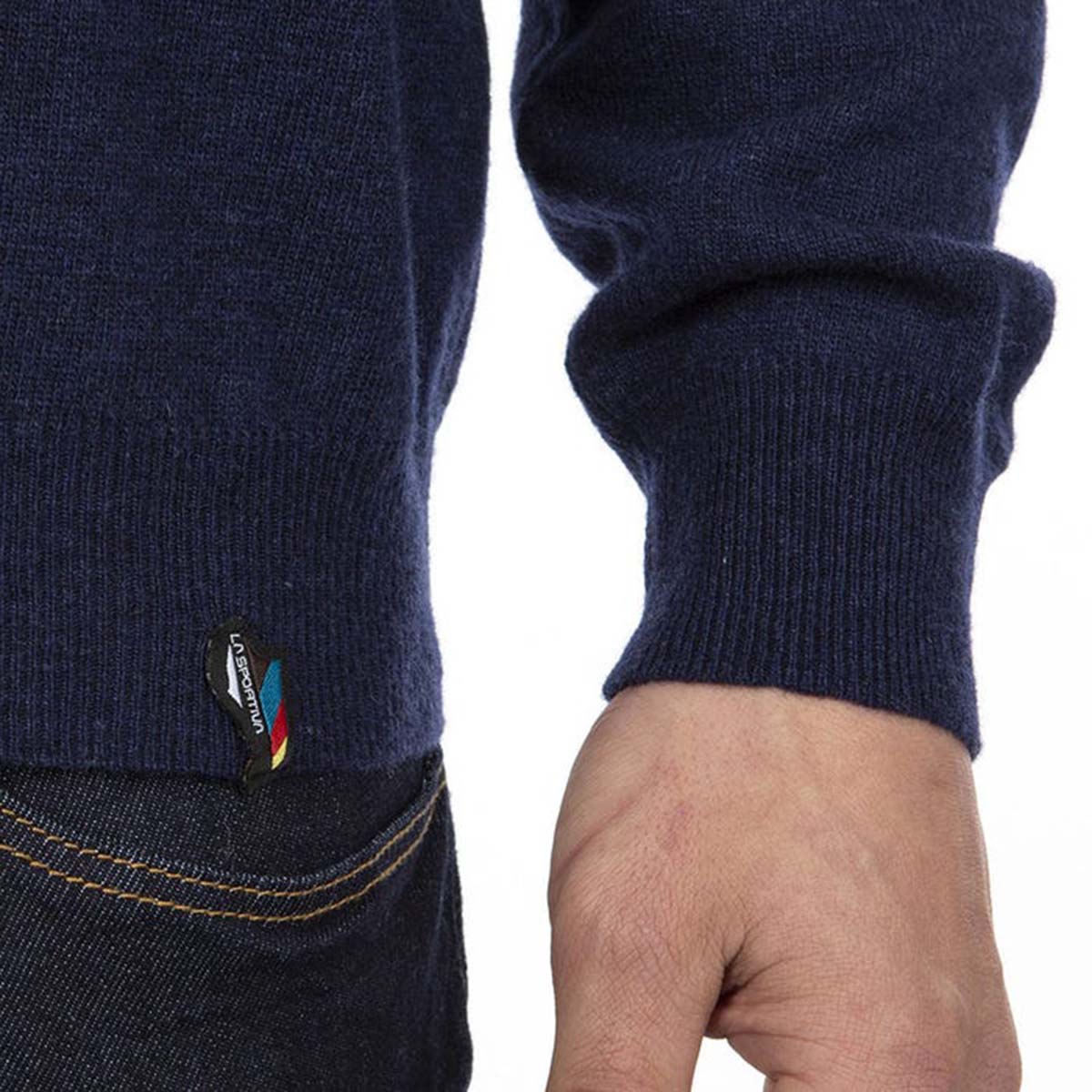 La Sportiva Monk Mens Climbing Pullover Blue