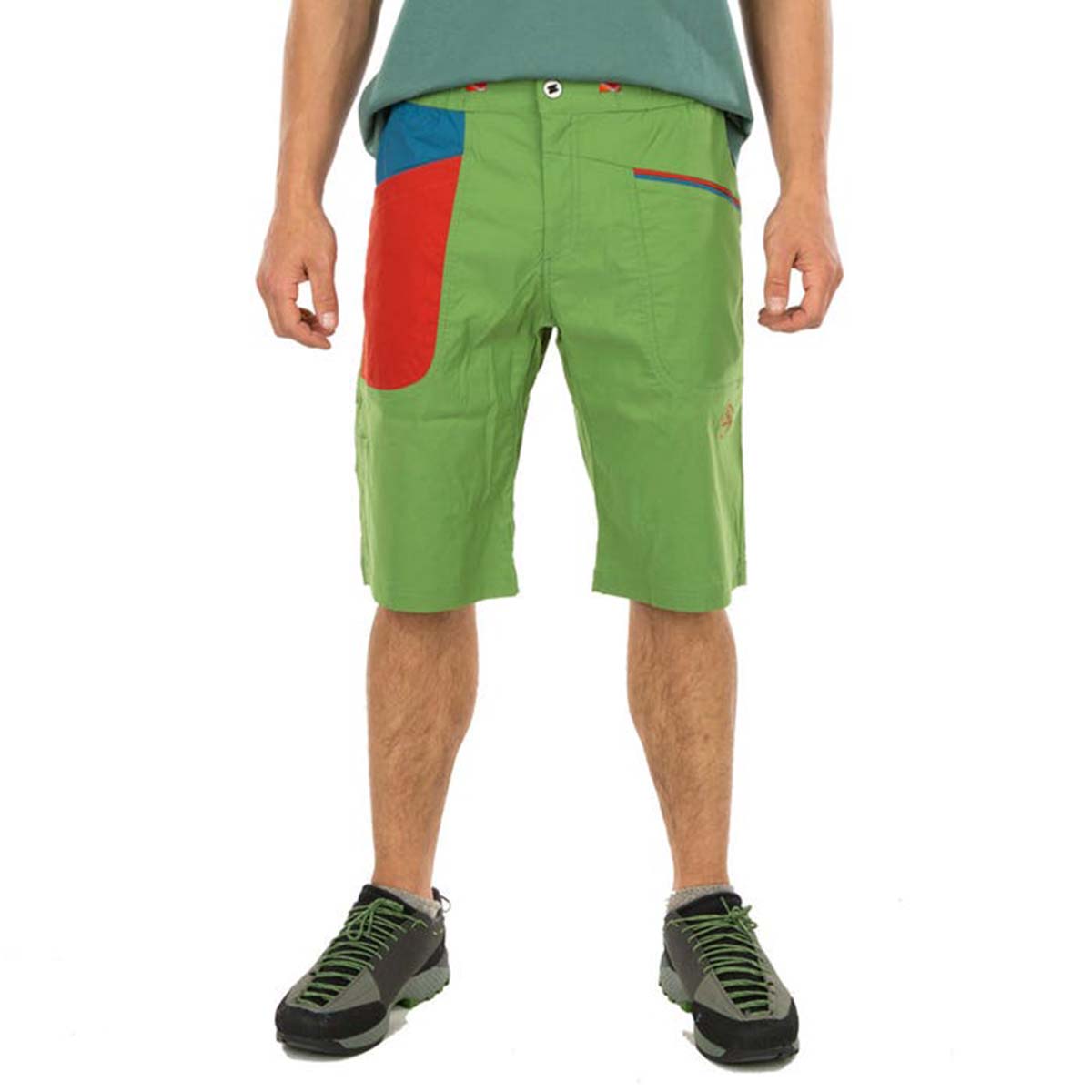 La Sportiva Belay Mens Climbing Shorts Green