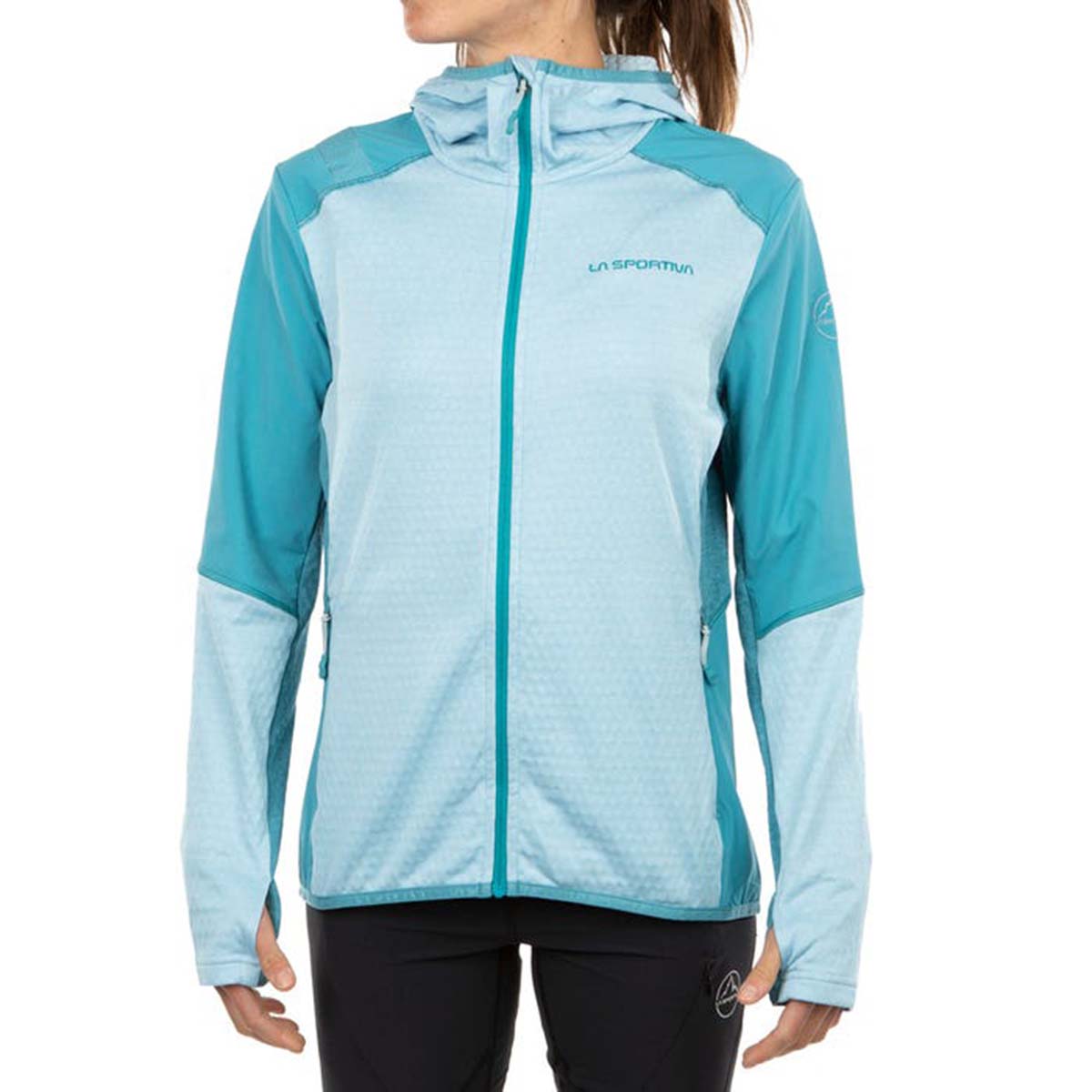 La Sportiva Existence Womens Hiking Hoodie Blue