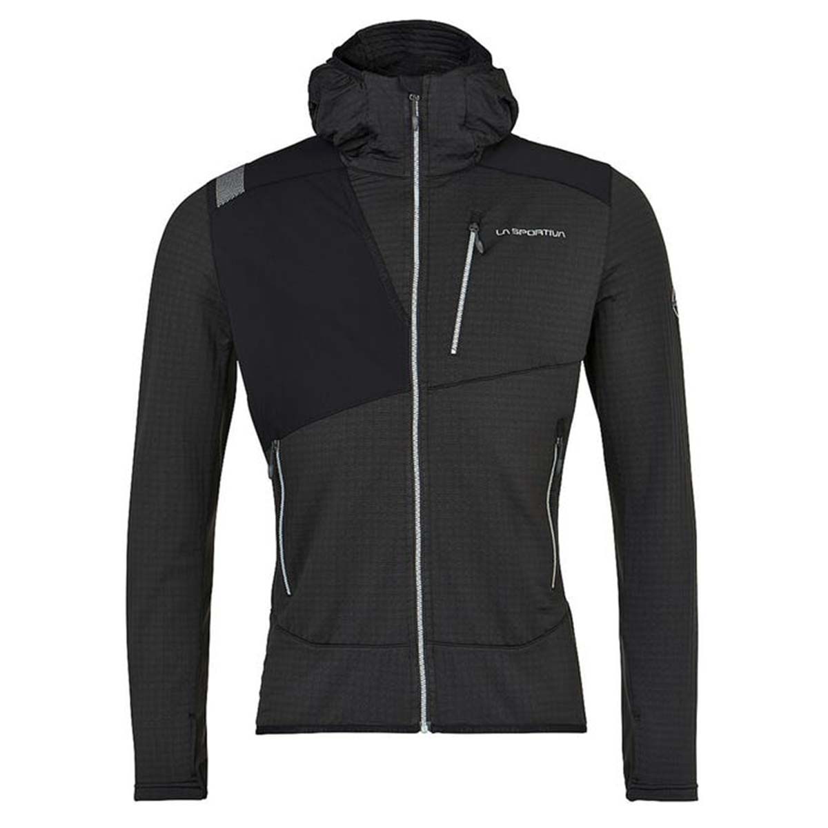 La Sportiva Lucendro Thermal Mens Mountaineering Hoodie Black