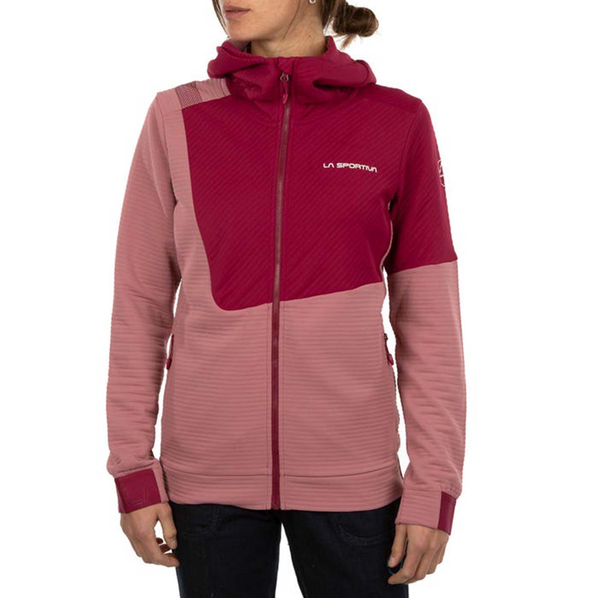 La Sportiva Mood Womens Climbing Hoodie Pink