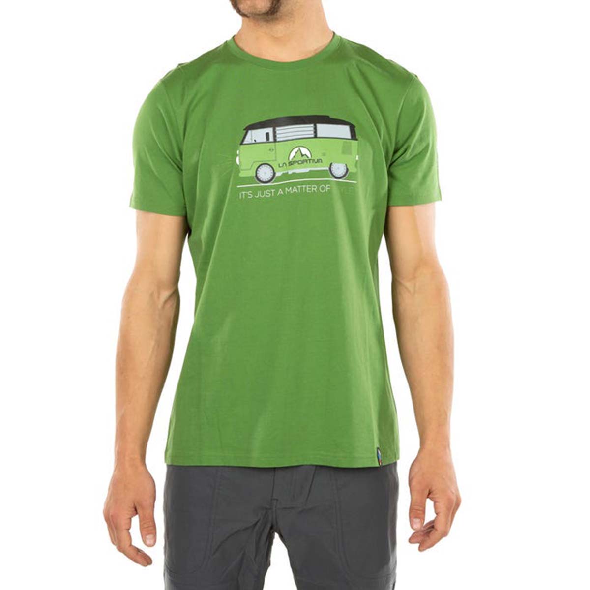La Sportiva Van Mens Climbing T-Shirt Green
