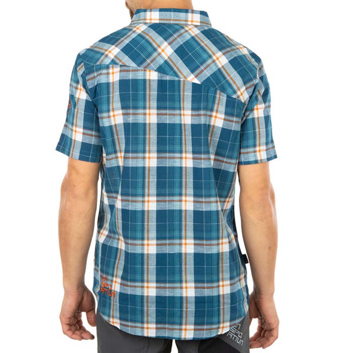 La Sportiva Longitude II Mens Climbing Shirt Blue