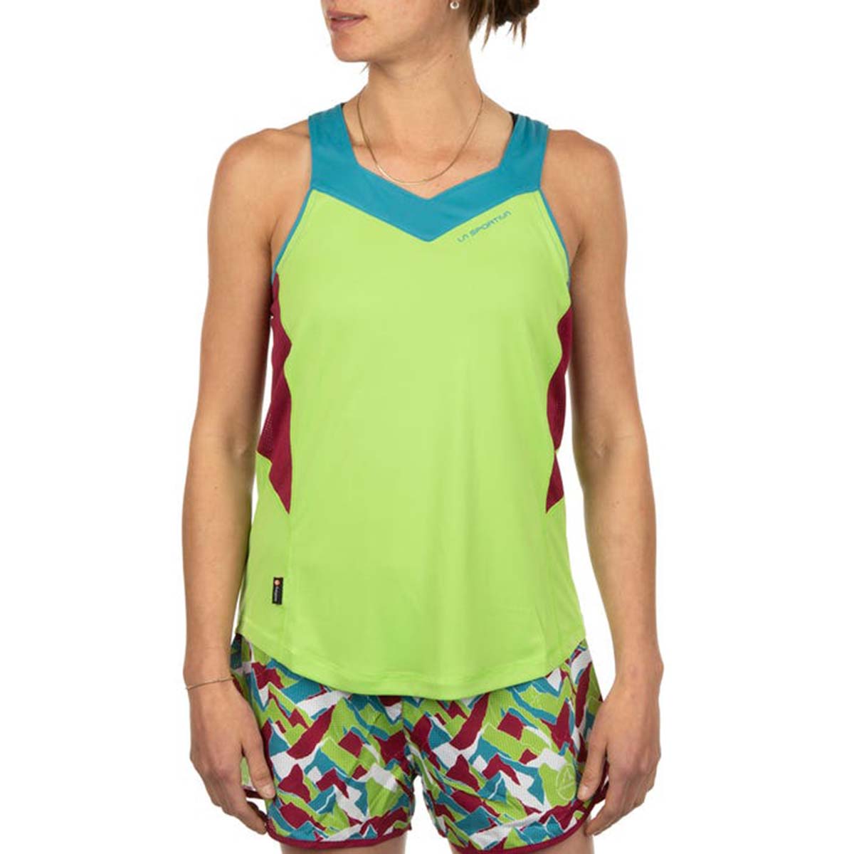 La Sportiva Joy Womens Running Tank Top Green